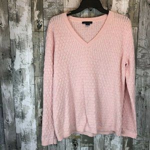 Tommy Hilfiger women's sweater pink XL